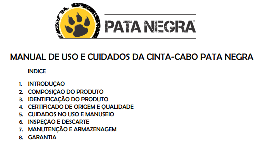 Cintas de fibras sintéticas no reboque de veículos pesados no campo