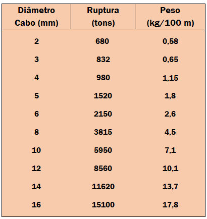 CABO DUPLA TRANÇA – POLIÉSTER COM ALMA SPECTRA