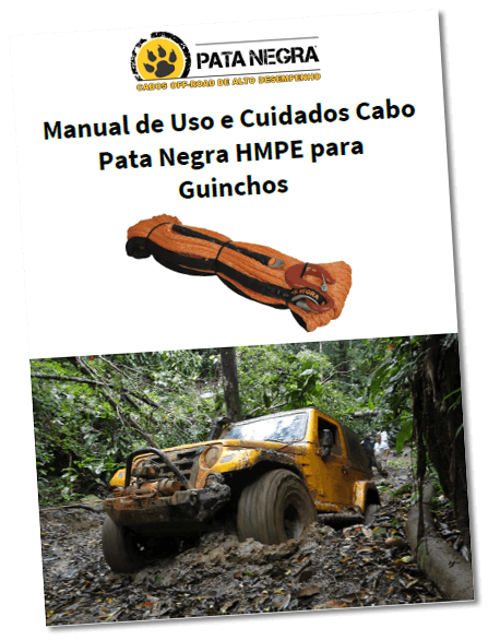 CABO PATA NEGRA HMPE PARA GUINCHO (“Cabo Kevlar”)